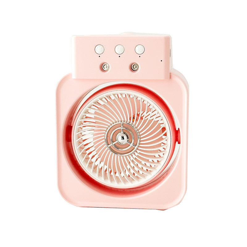 Dames Draagbare Miniventilator Compact Met USB-oplaadfunctie 0