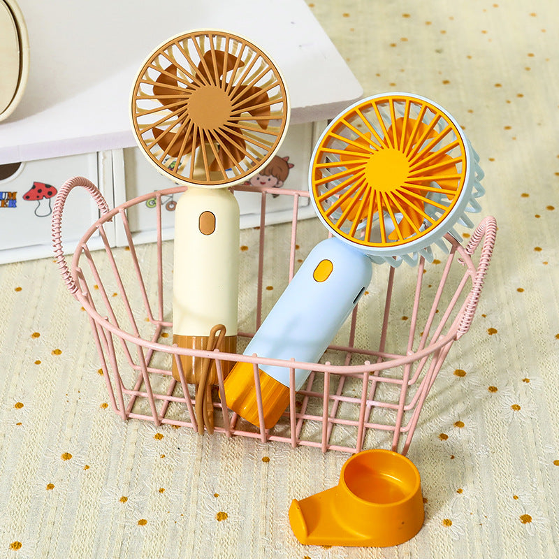 Dames Draagbare Miniventilator met USB-oplaadfunctie 2