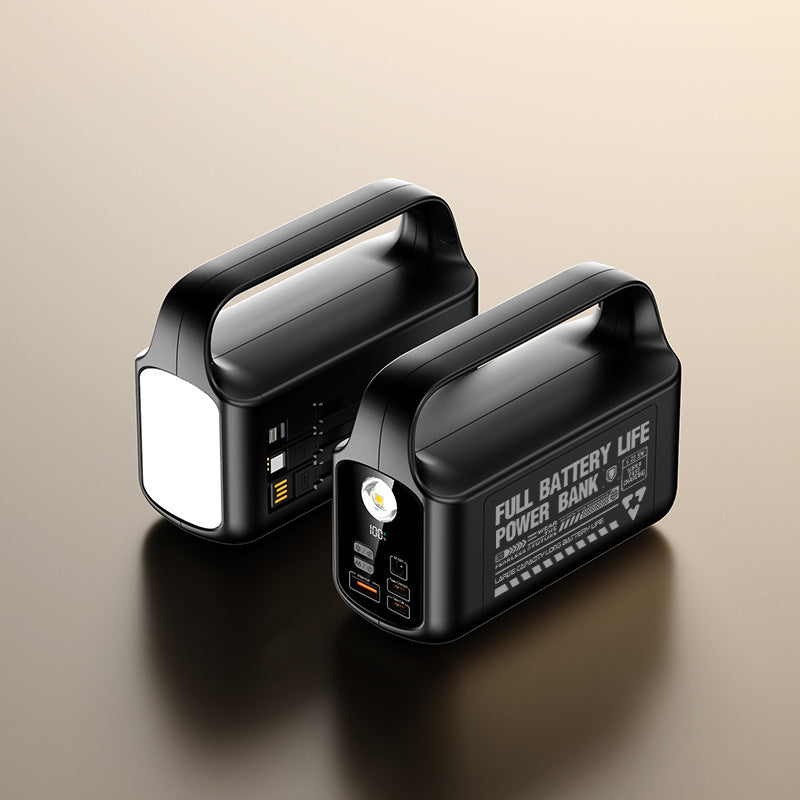 Dames Draagbare Powerbank met Snellaadfunctie en LED-lamp 2