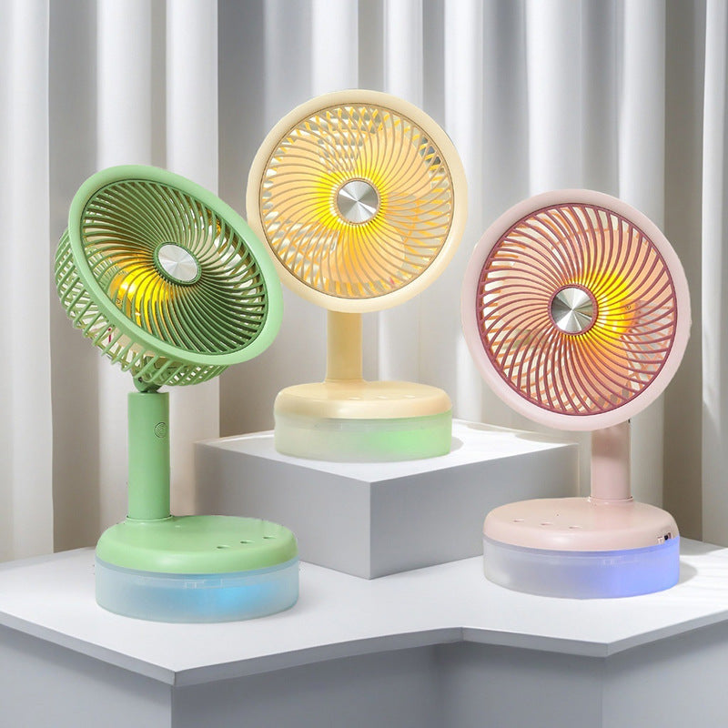 Dames Draagbare Tafelventilator Stijlvol en Flexibel 1