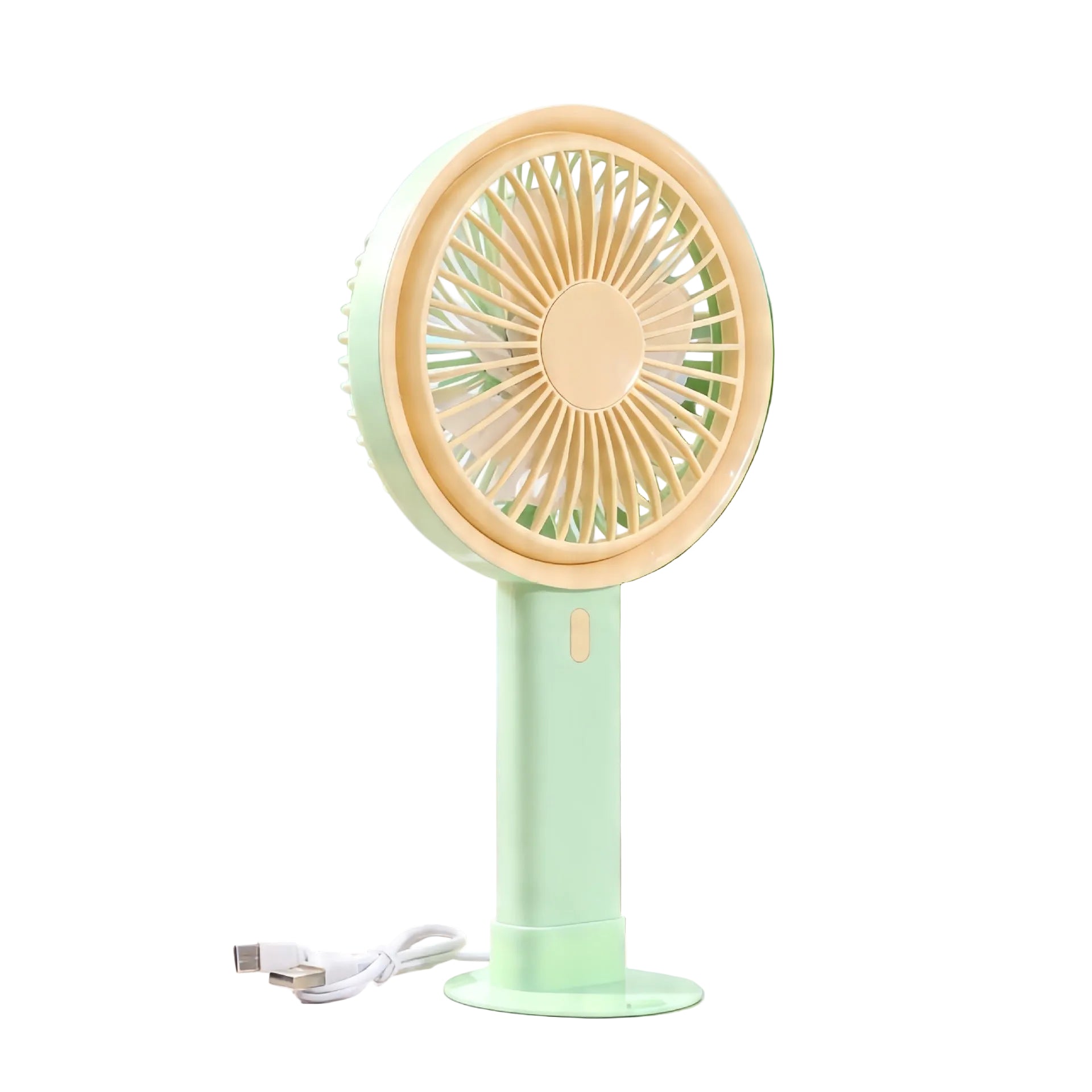 Dames Draagbare Tafelventilator met USB Oplaadfunctie 0