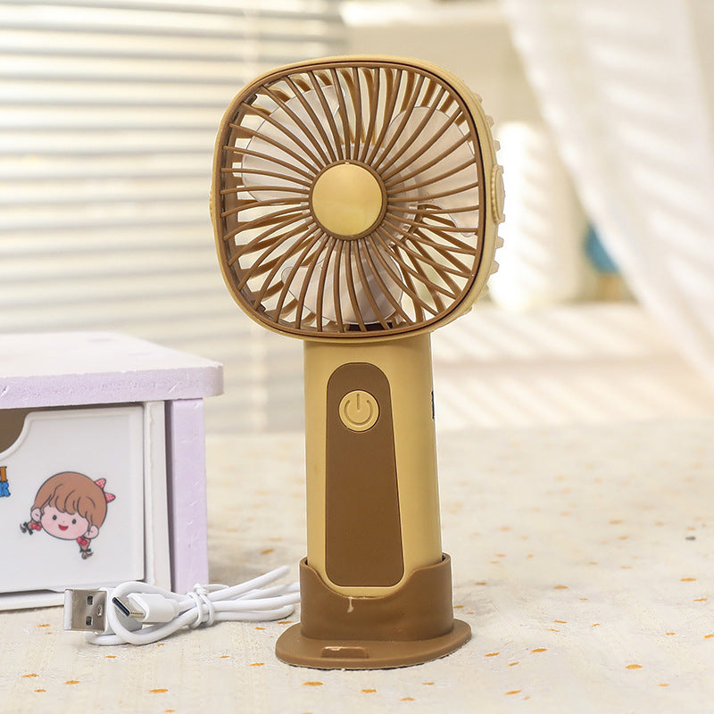 Dames Draagbare USB Handventilator Verstelbare Hoek 10