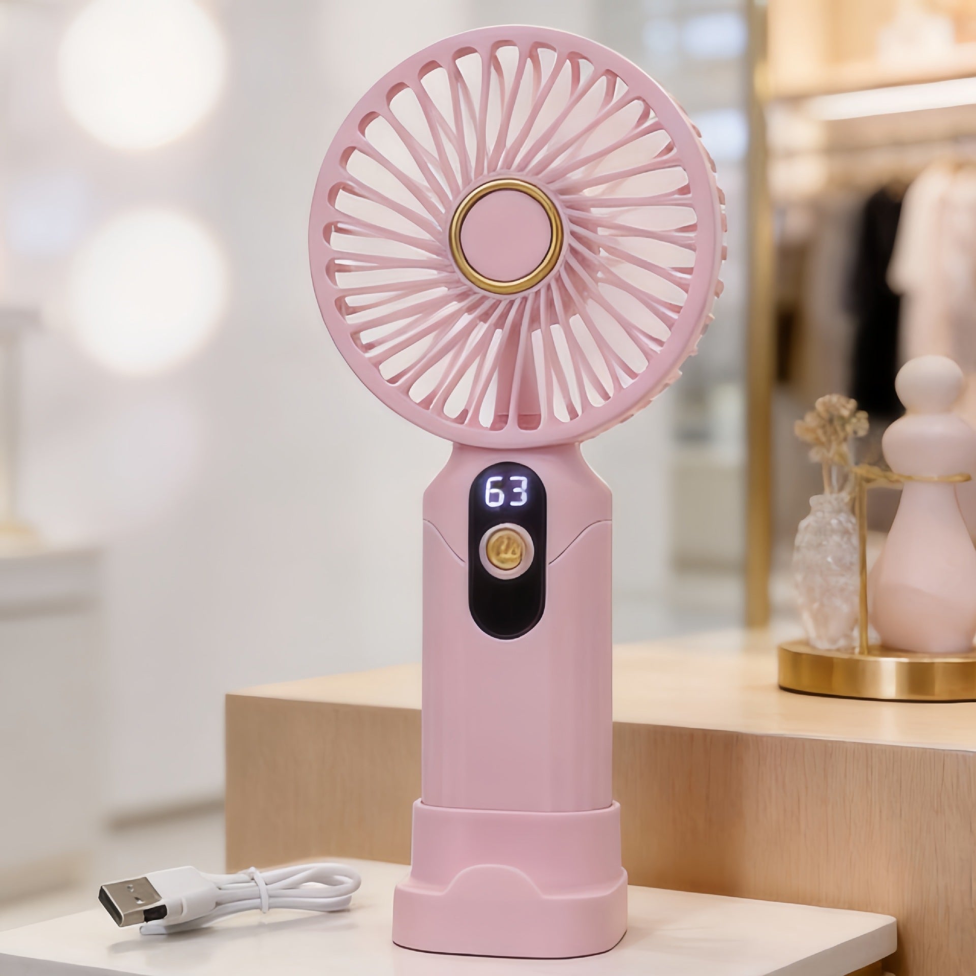 Dames Draagbare USB Ventilator Compact 5