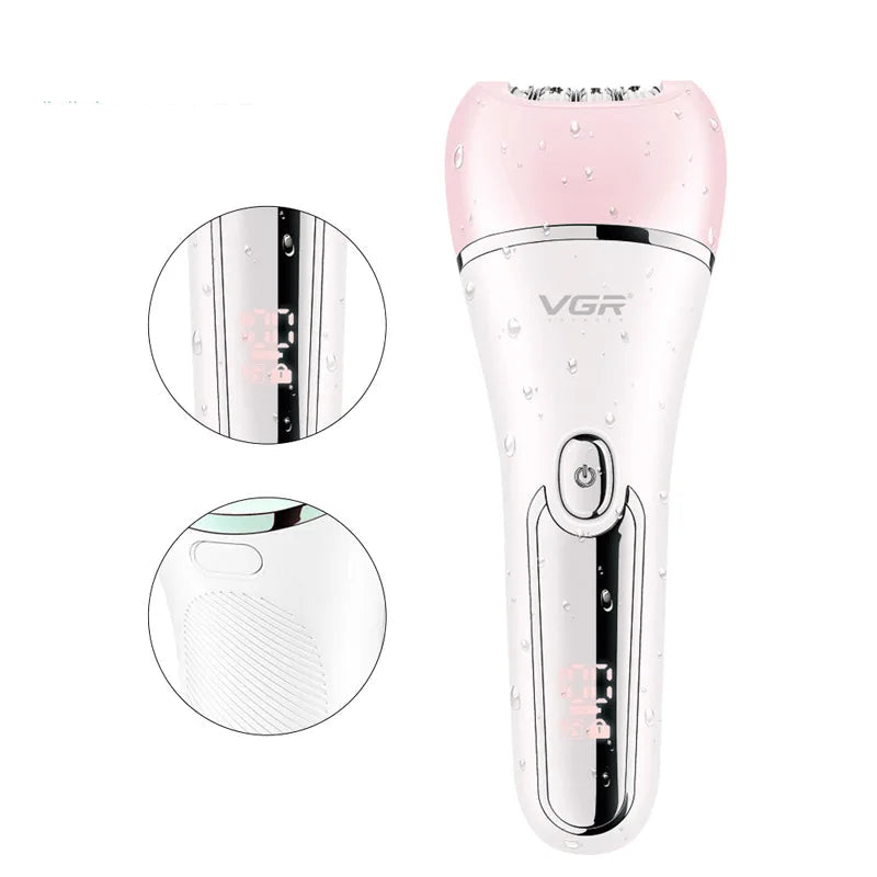 Dames Elektrische Epilator met 6-in-1 Functies 1