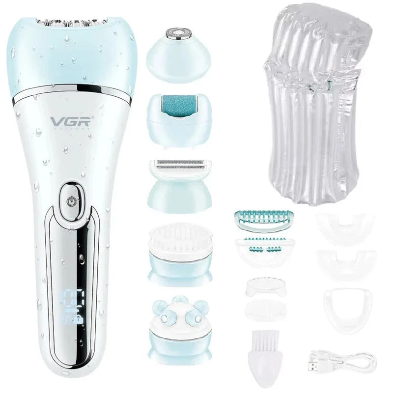 Dames Elektrische Epilator met 6-in-1 Functies 9