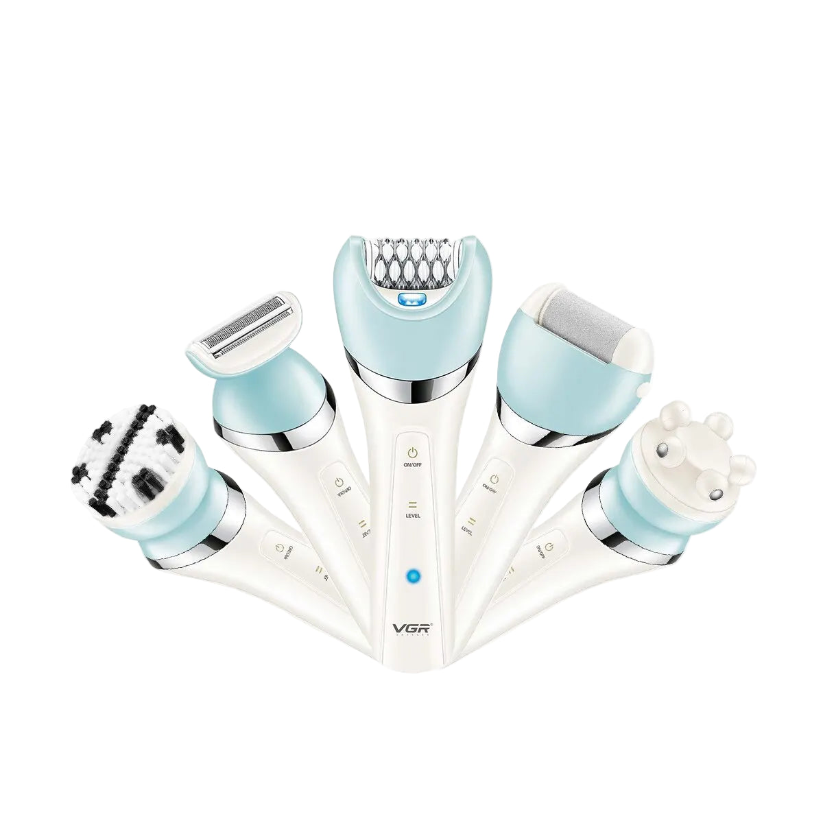 Dames Epilator 5 In 1 Multifunctionele Ontharingsset 1