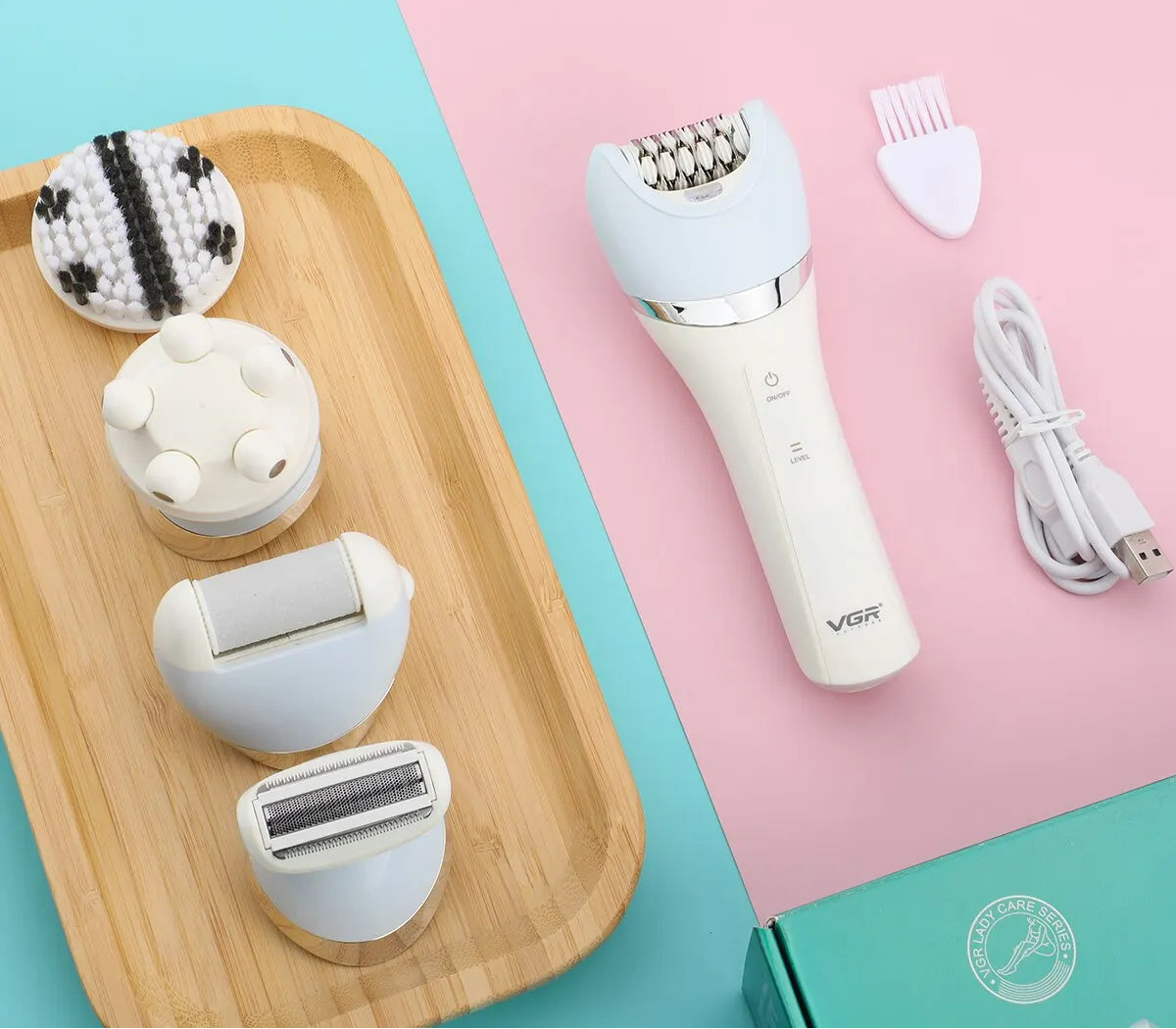 Dames Epilator 5 In 1 Multifunctionele Ontharingsset 5