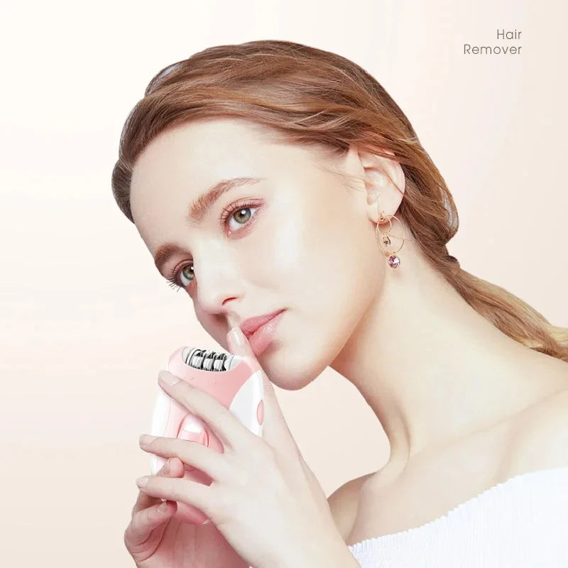 Dames Epilator Oplaadbaar voor Gezicht en Lichaam 5