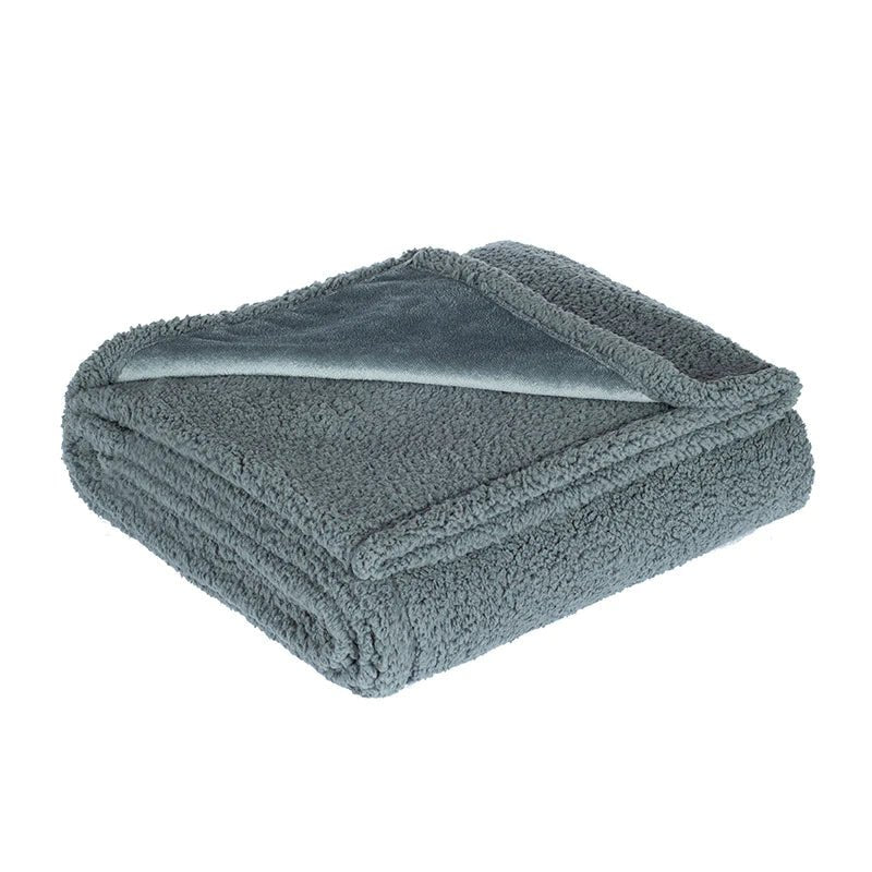 Dames Fleece Deken Met Waterdichte Bescherming Voor Gezellige Avonden 5