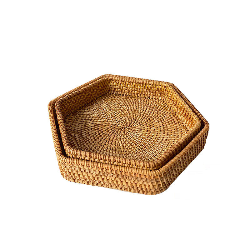 Dames Fruitmand Zeshoekig Modern Decoratief 4