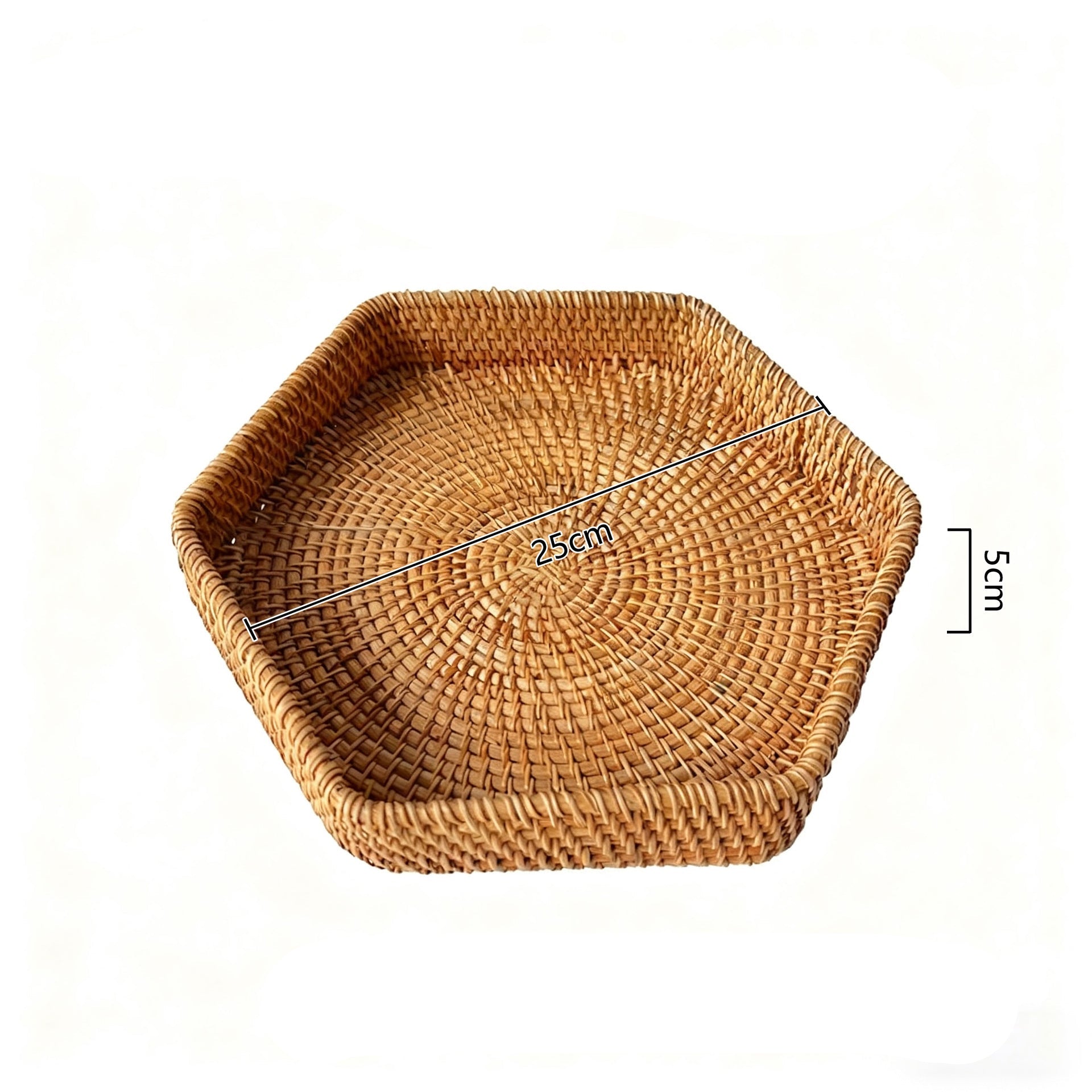 Dames Fruitmand Zeshoekig Modern Decoratief 5