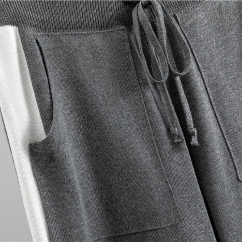 Dames Gebreide Trui en Broek Set Casual Comfortabel 3