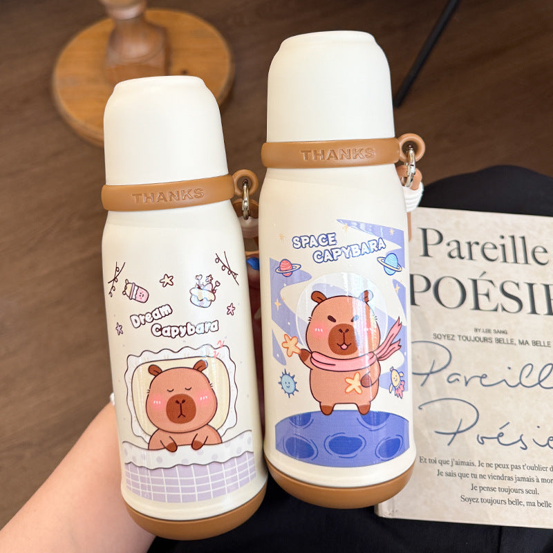 Dames Geïsoleerde Drinkfles met Dierenmotief 1