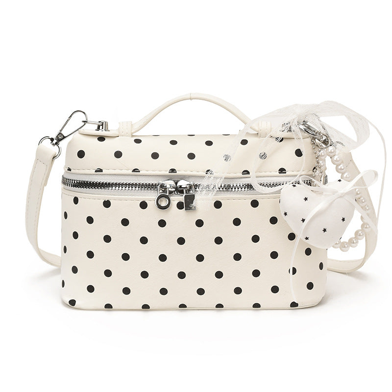 Dames Handtas Polka Dot Met Boogdetail Voor Elke Gelegenheid 5