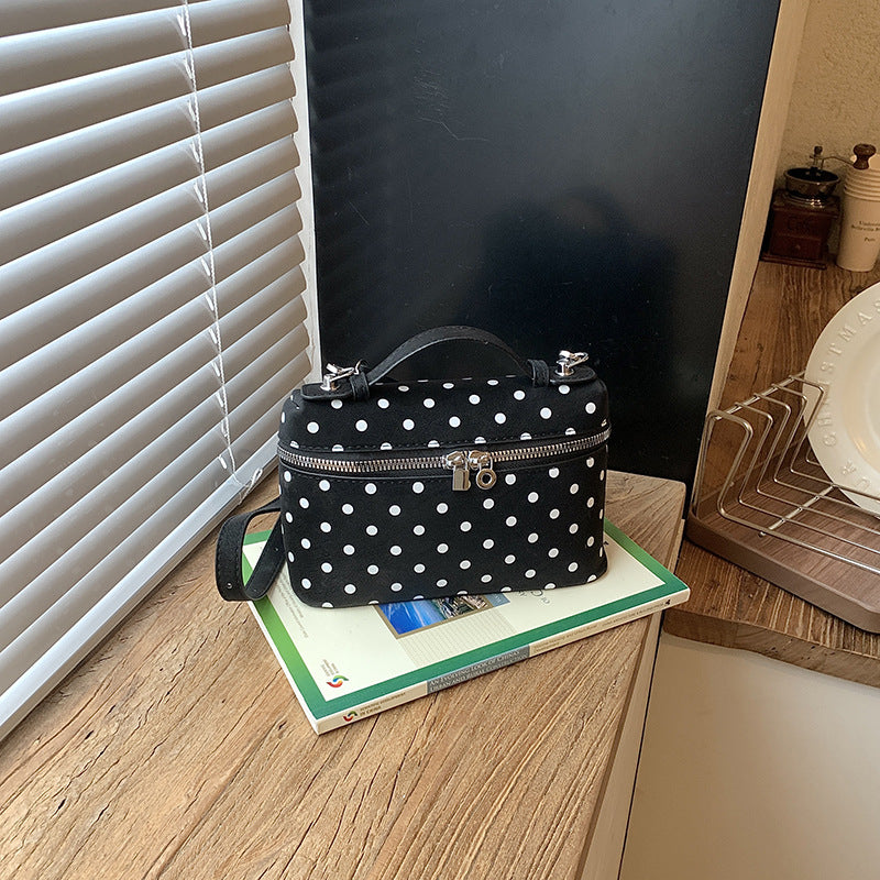Dames Handtas Polka Dot Met Boogdetail Voor Elke Gelegenheid 6
