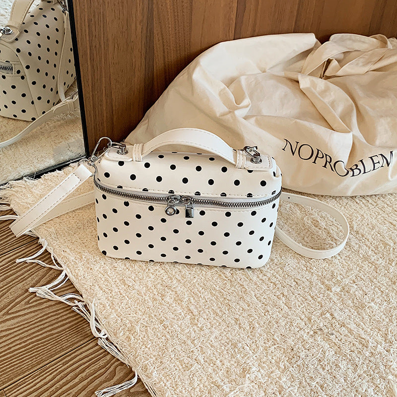 Dames Handtas Polka Dot Met Boogdetail Voor Elke Gelegenheid 7