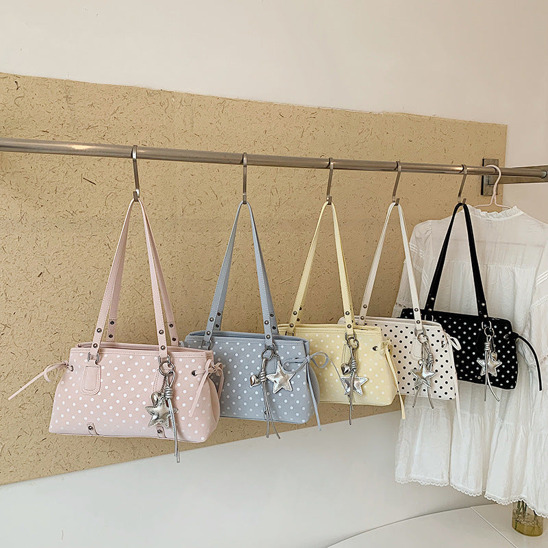 Dames Handtas Polka Dot Speelse Stijl 4