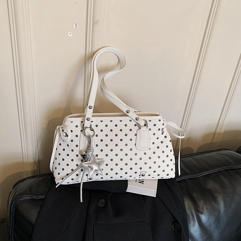 Dames Handtas Polka Dot Speelse Stijl 9