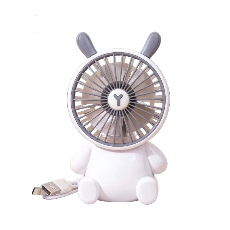 Dames Handventilator Dierendesign Compact en Draagbaar 0