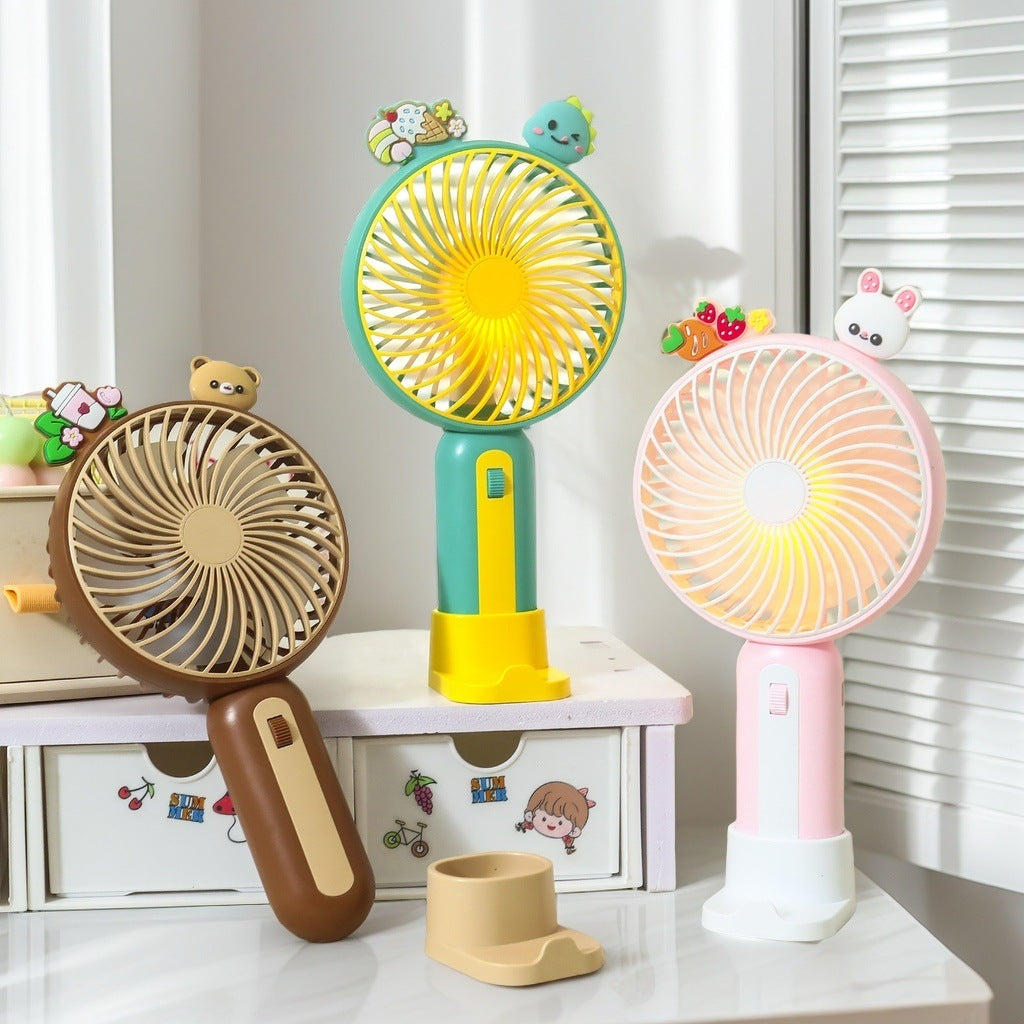 Dames Handventilator Dierendesign Compact en Draagbaar 1