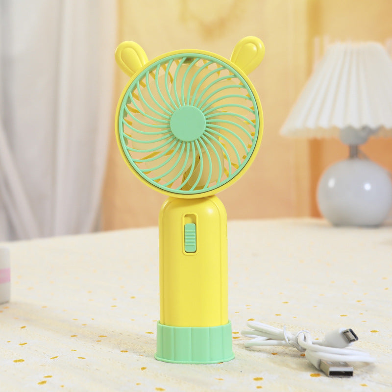 Dames Handventilator Draagbaar met Dierenmotief 0