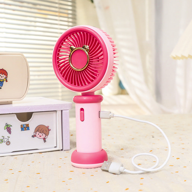 Dames Handventilator Draagbaar met Dierenmotief 5