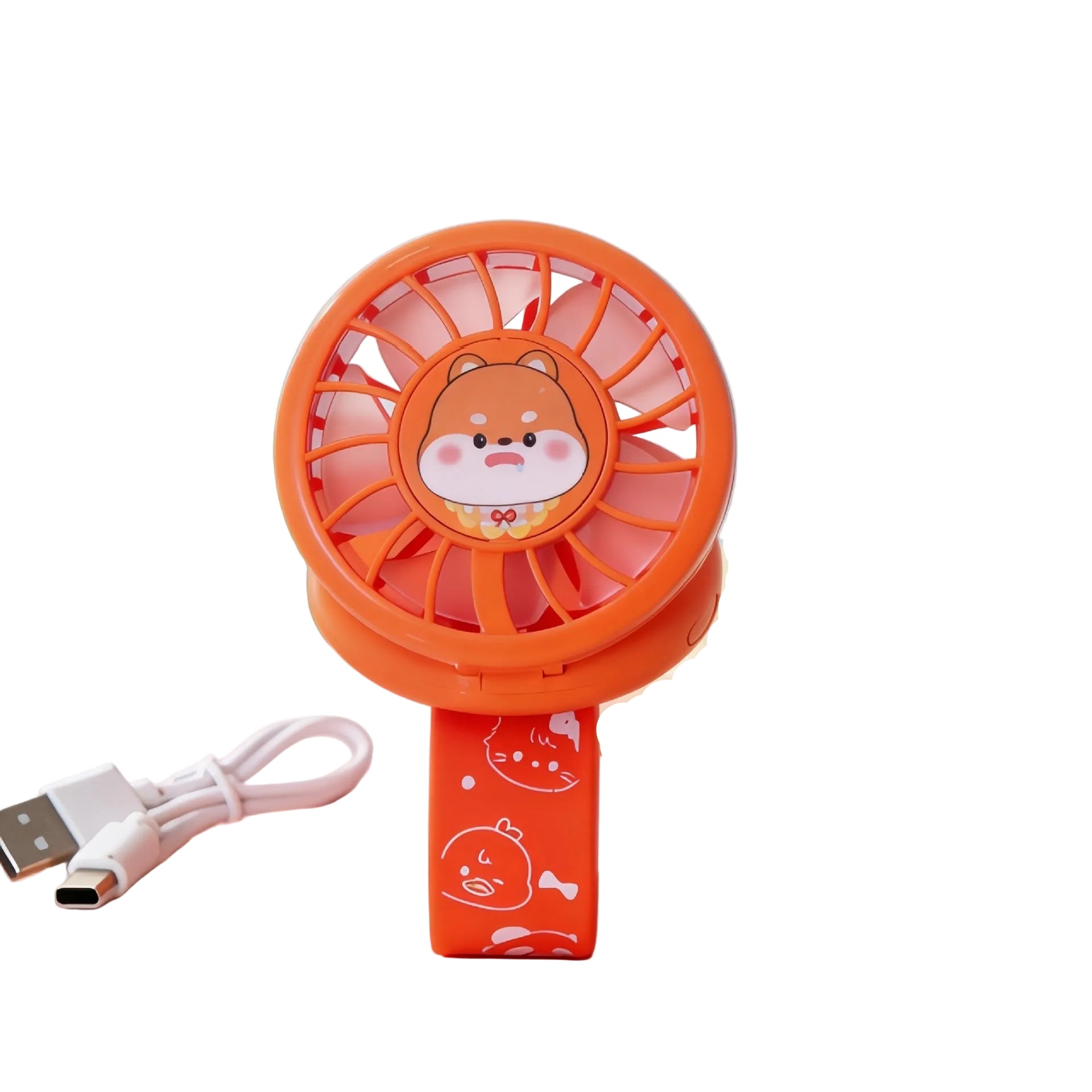 Dames Handventilator Draagbaar met Speels Ontwerp 0