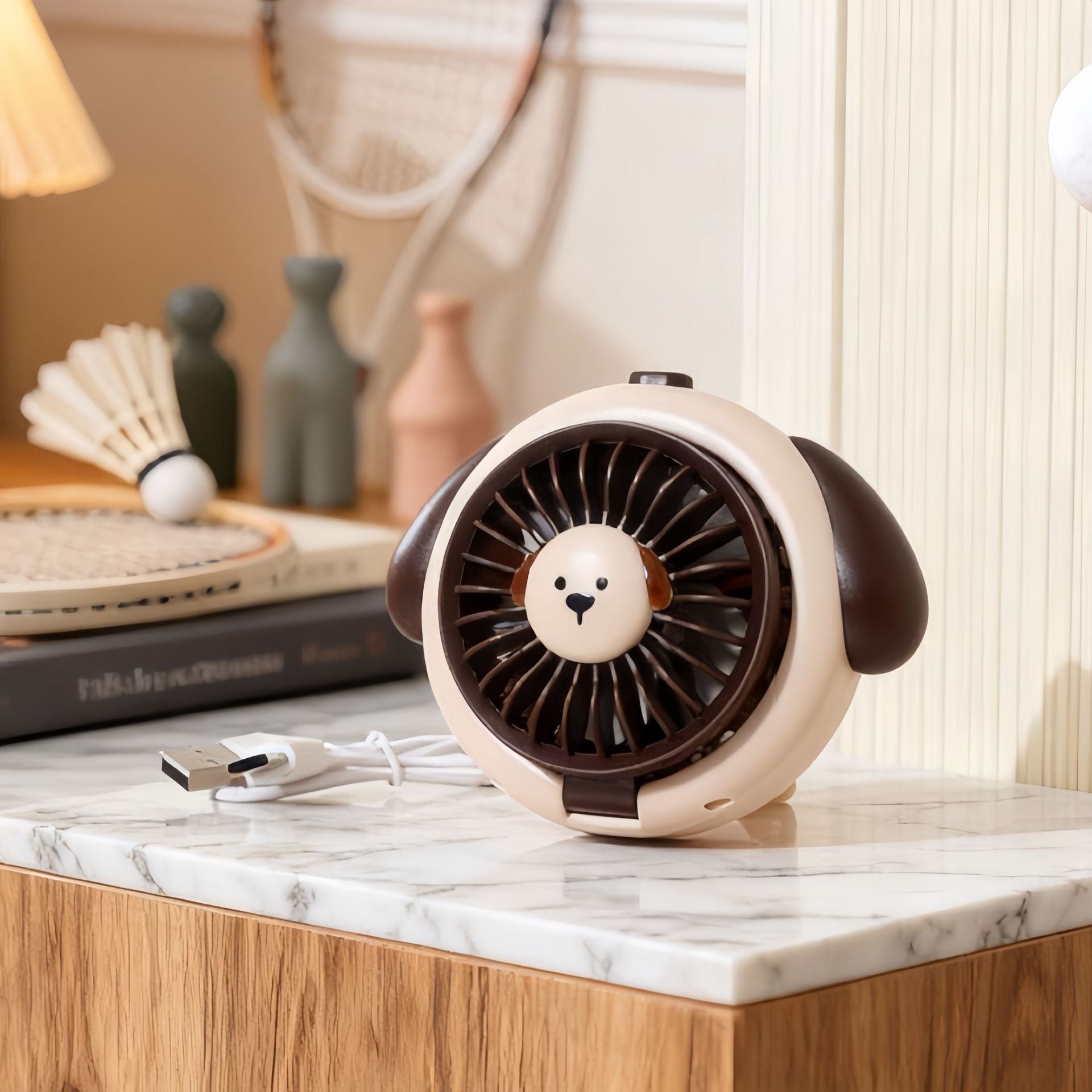 Dames Handventilator Draagbaar met Speels Ontwerp 9