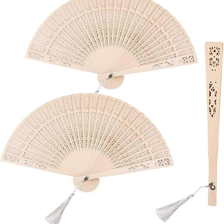 Dames Handventilator Filigraan Design Decoratief 1