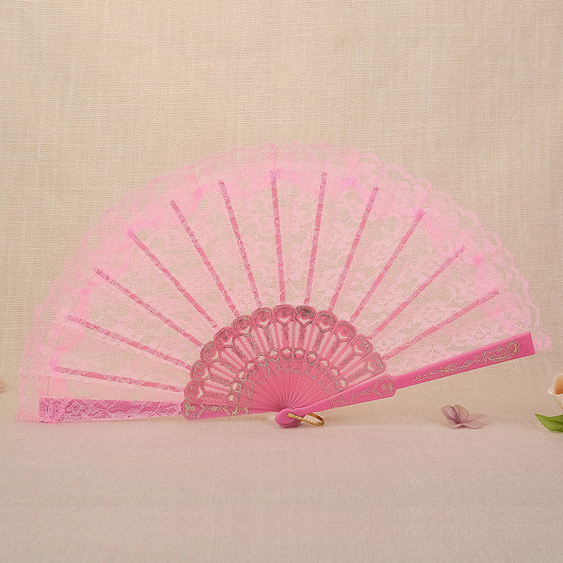 Dames Handventilator Kanten Stijlvol Accessoire 8