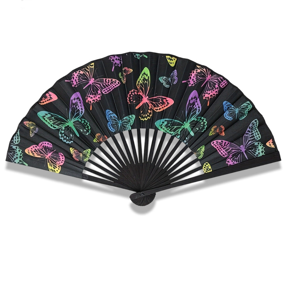 Dames Handventilator Opvouwbaar Met Vlinderdesign 0