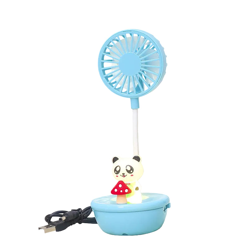 Dames Handventilator met LED Panda Design 0