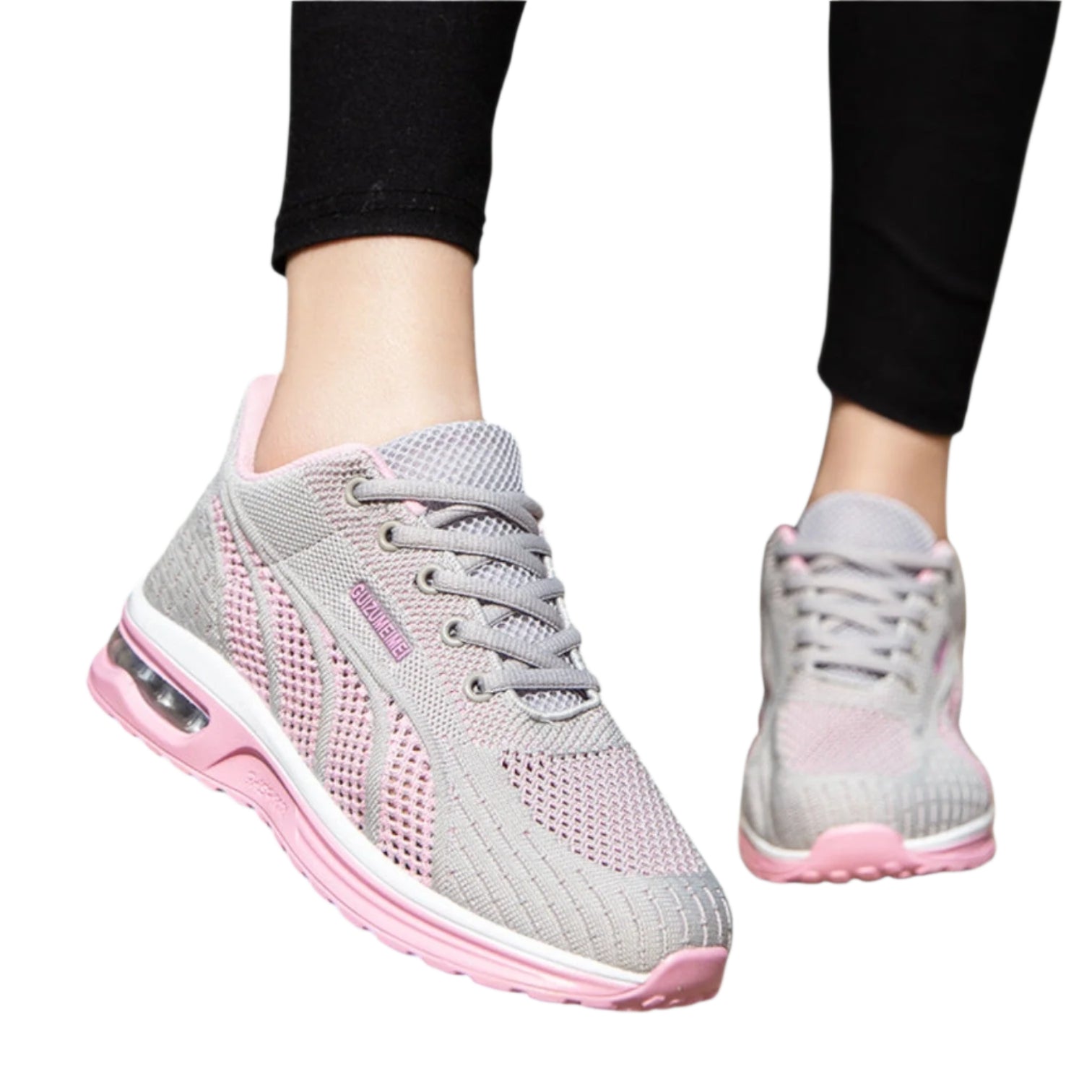 Dames Hardloopschoenen Ademend Met Amortiserende Hak 0