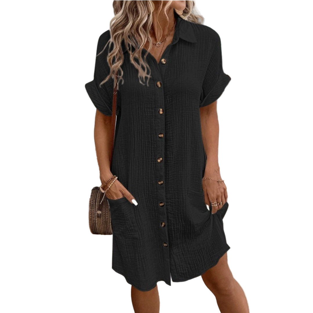 Dames Hemdkleed Modern Stijl Ademend Materiaal 5