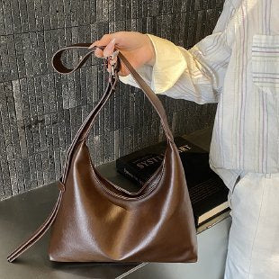 Dames Hobo Tas Minimalistisch Met Ruim Interieur en Verstelbare Schouderriem 8