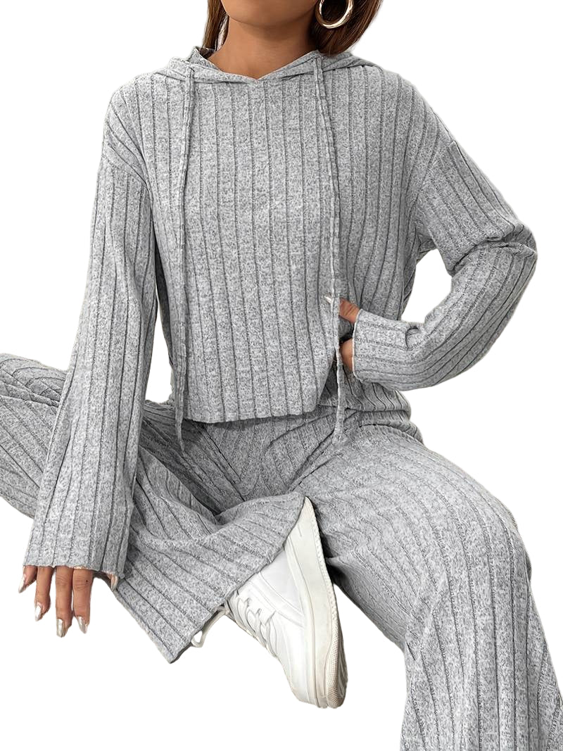 Dames Hoodie Set Casual Comfort 0