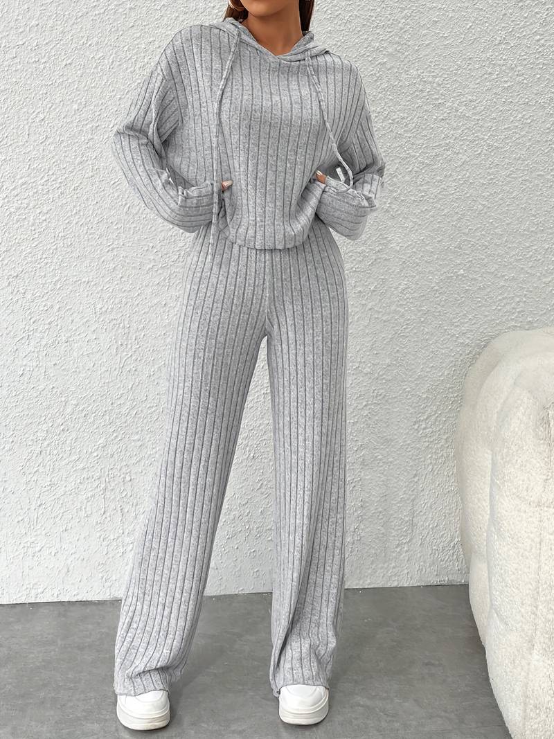 Dames Hoodie Set Casual Comfort 2