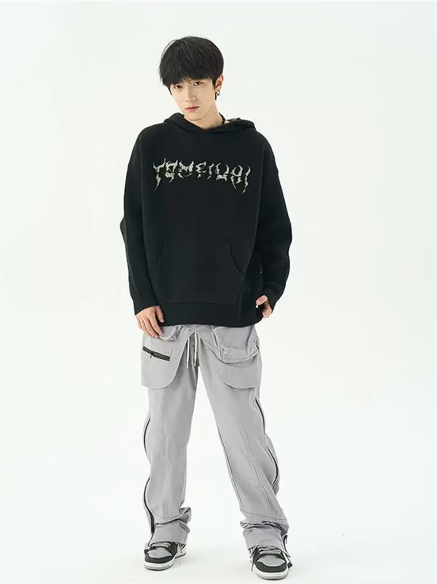 Dames Hoodie Slouchy Met Kap Wol Casual Trendy 4