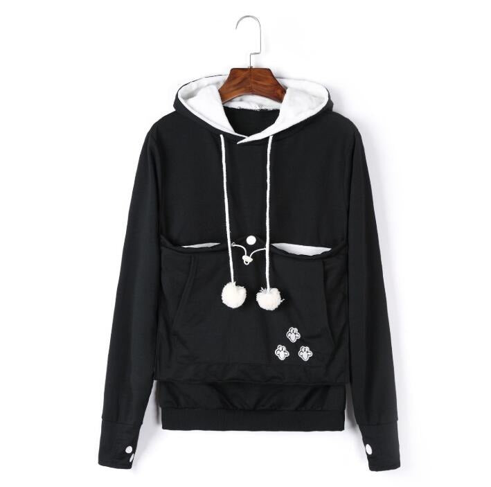 Dames Hoodie met Kattenzak Comfortabel 0