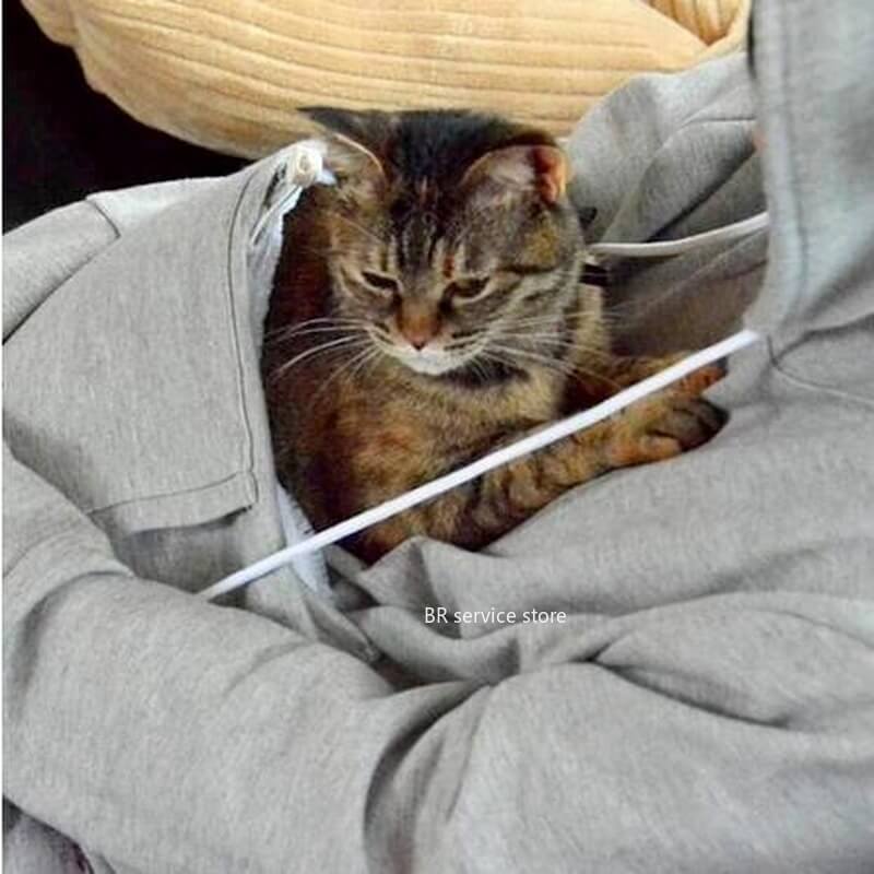 Dames Hoodie met Kattenzak Comfortabel 5