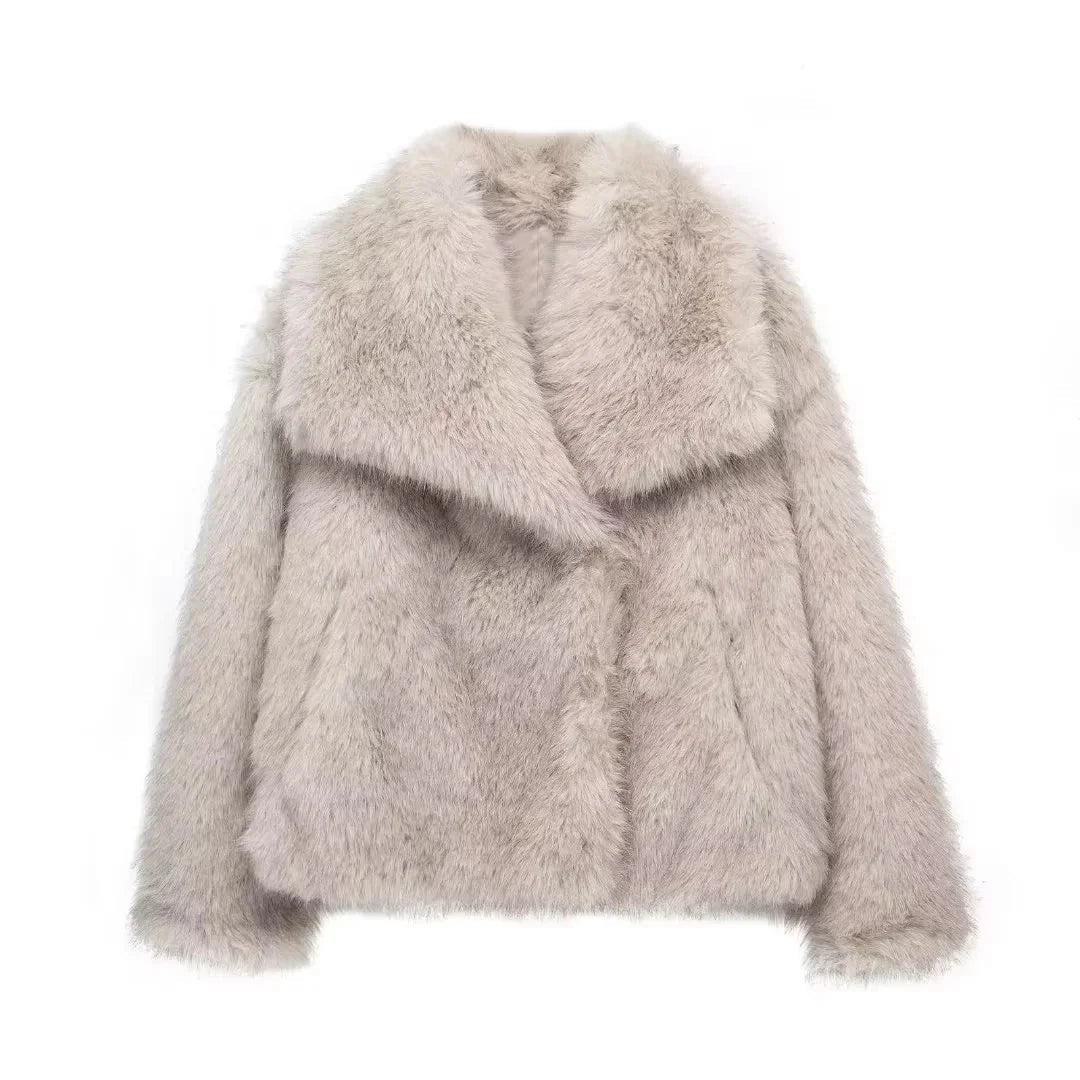 Dames Jack Chic Faux Bontstijl voor Koudere Dagen 6