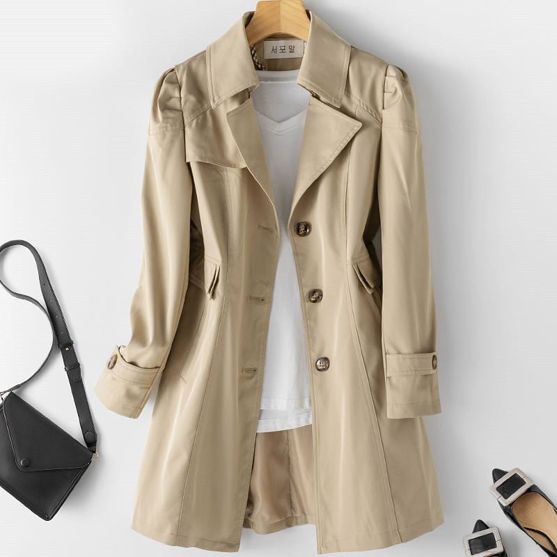 Dames Jas Met Elegante Stijl 8