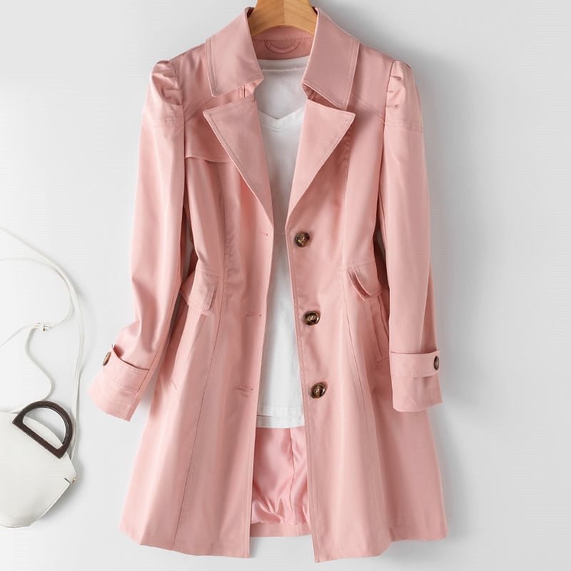 Dames Jas Met Elegante Stijl 9