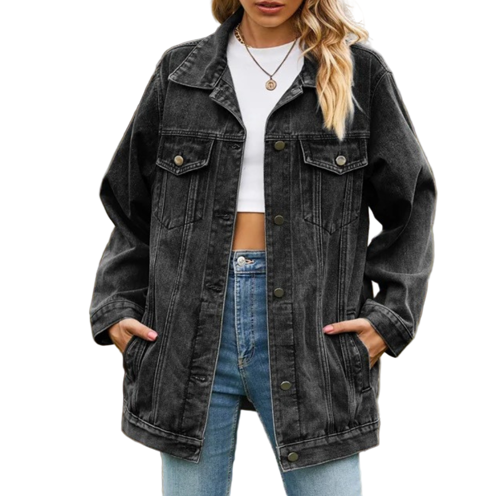 Dames Jas Oversized Retro Voor de Winter 0