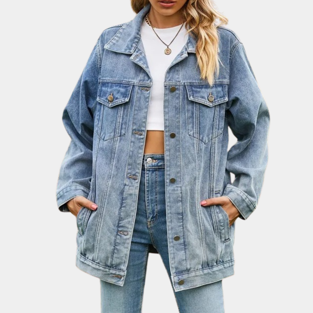 Dames Jas Oversized Retro Voor de Winter 3