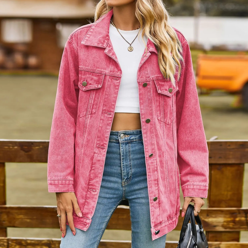 Dames Jas Oversized Retro Voor de Winter 8