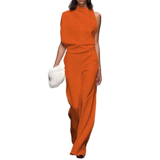 Dames Jumpsuit Feestelijk Mouwloos Losvallend Zomer 0