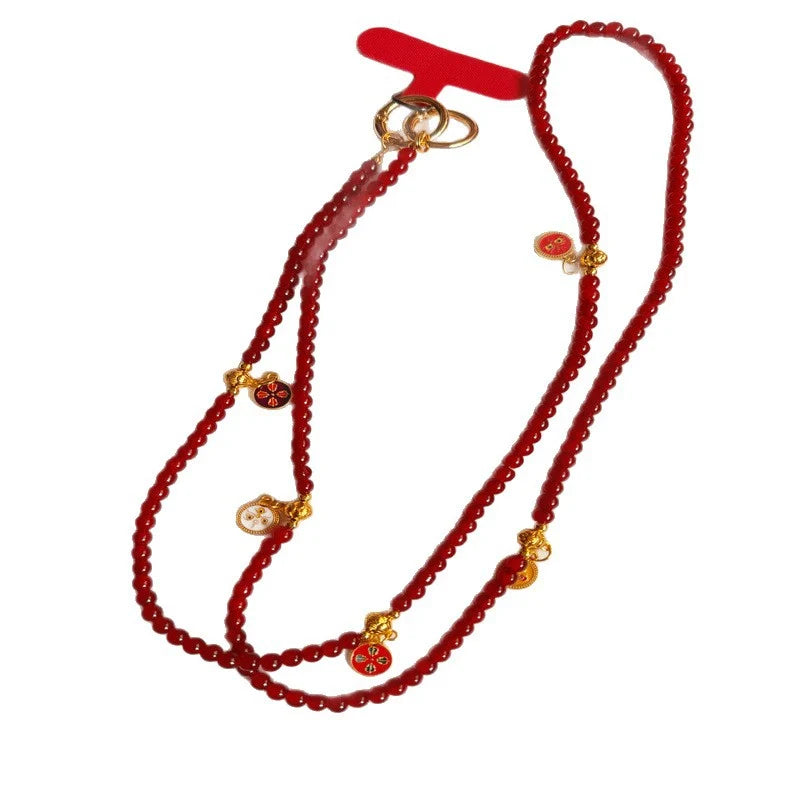 Dames Ketting Meerstrengig Met Kralen En Strikdetail 4
