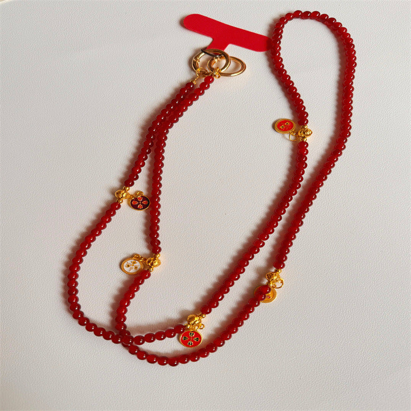 Dames Ketting Meerstrengig Met Kralen En Strikdetail 5