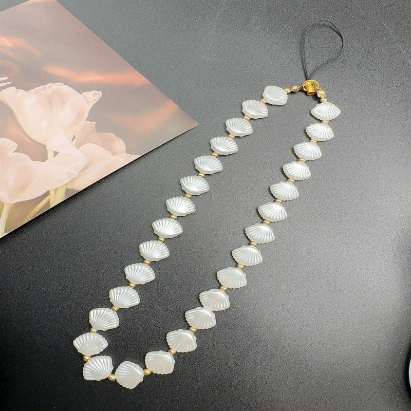 Dames Ketting Met Schelpmotief En Strikdetail 2